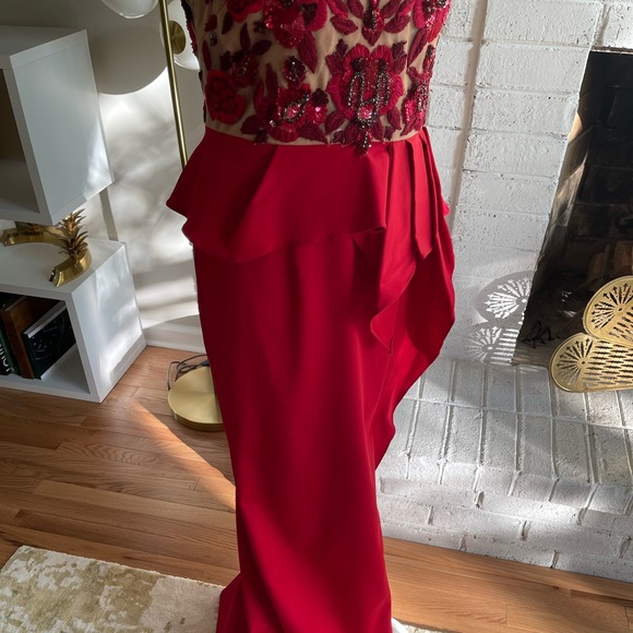 Marchesa Notte beaded gown ♥️ - Picture 3 of 9